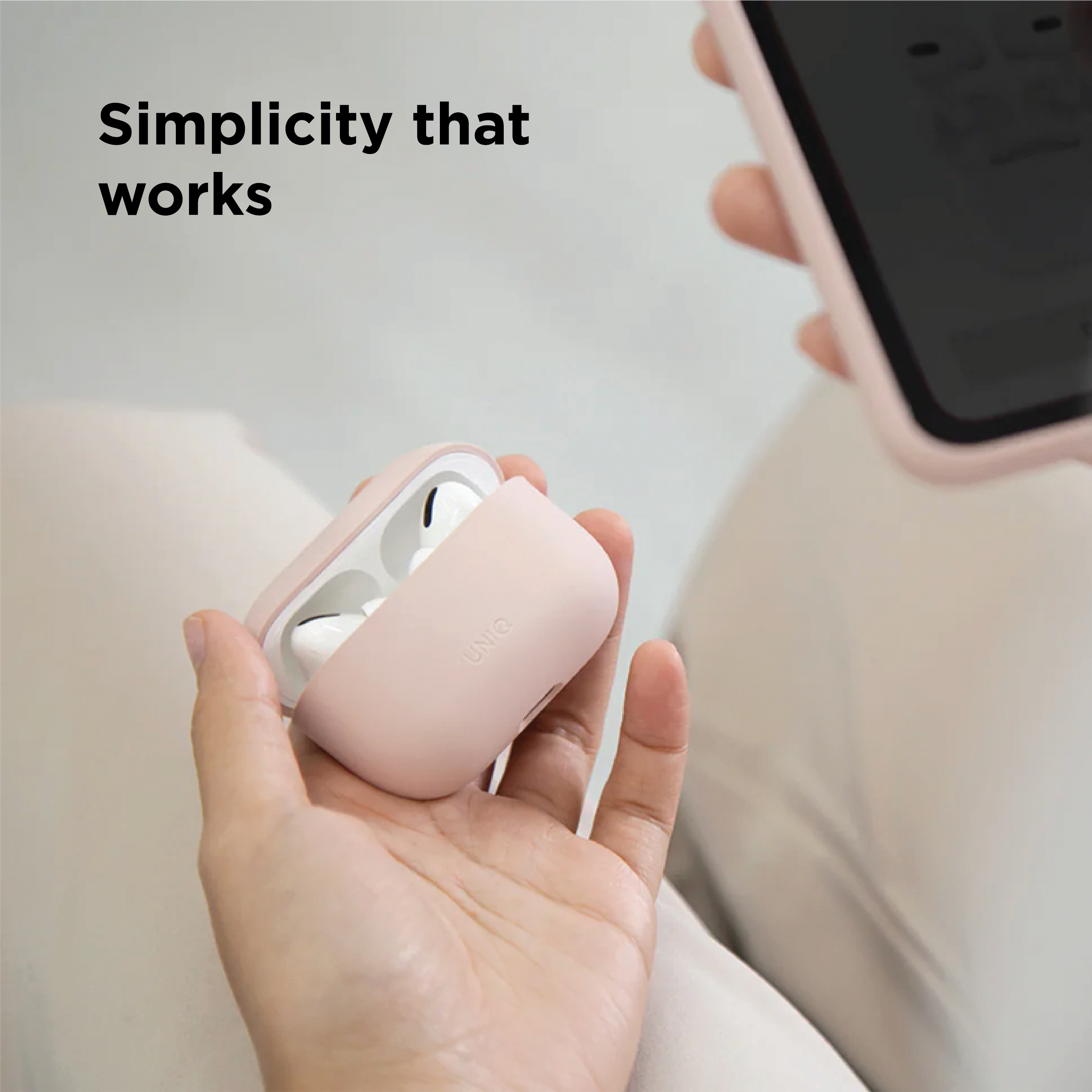 UNIQ LINO LIQUID SILICON AIRPODS PRO 3RD GEN CASE SUNSET