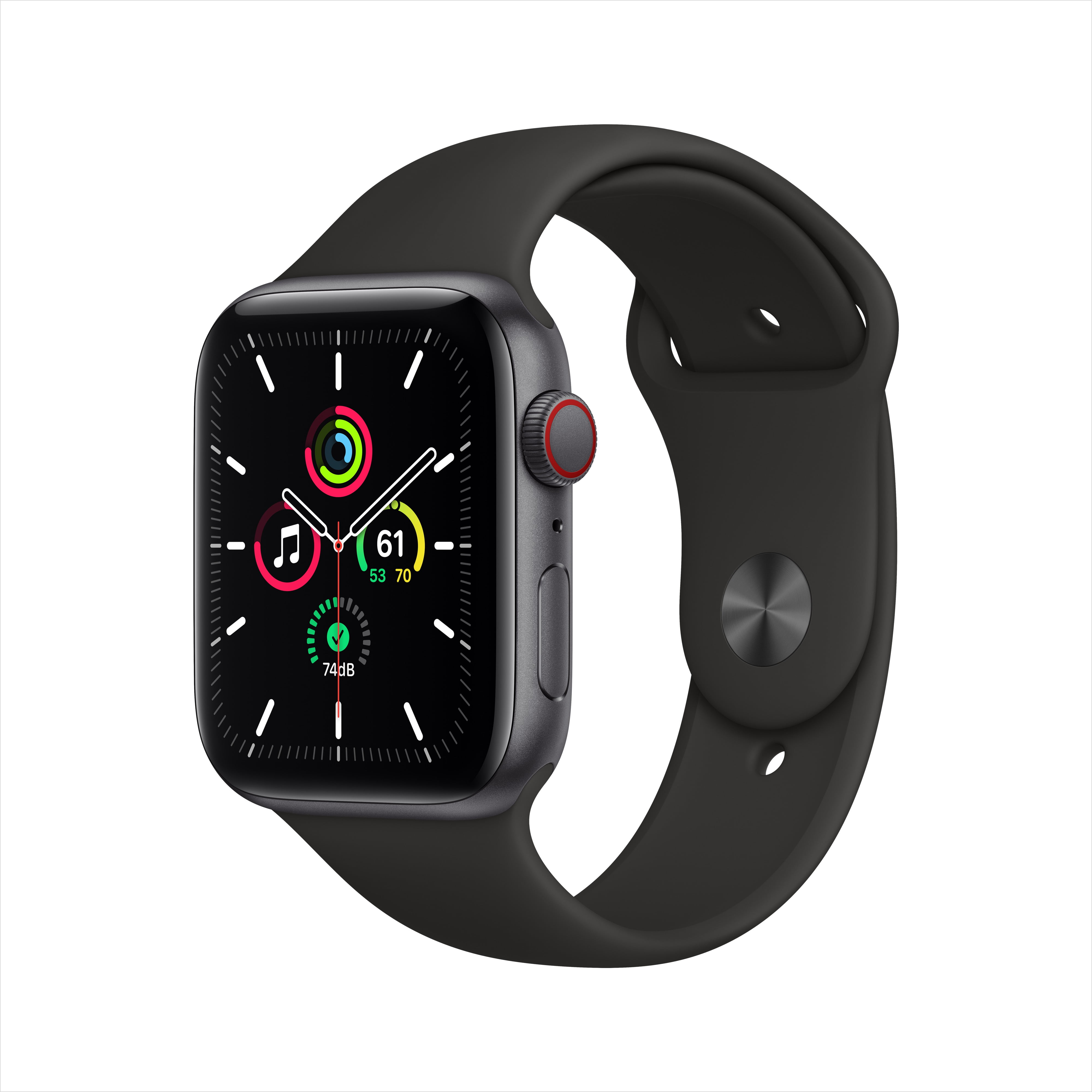 Apple Watch SE 3 44mm Aluminium Case GPS Sport Band M/L
