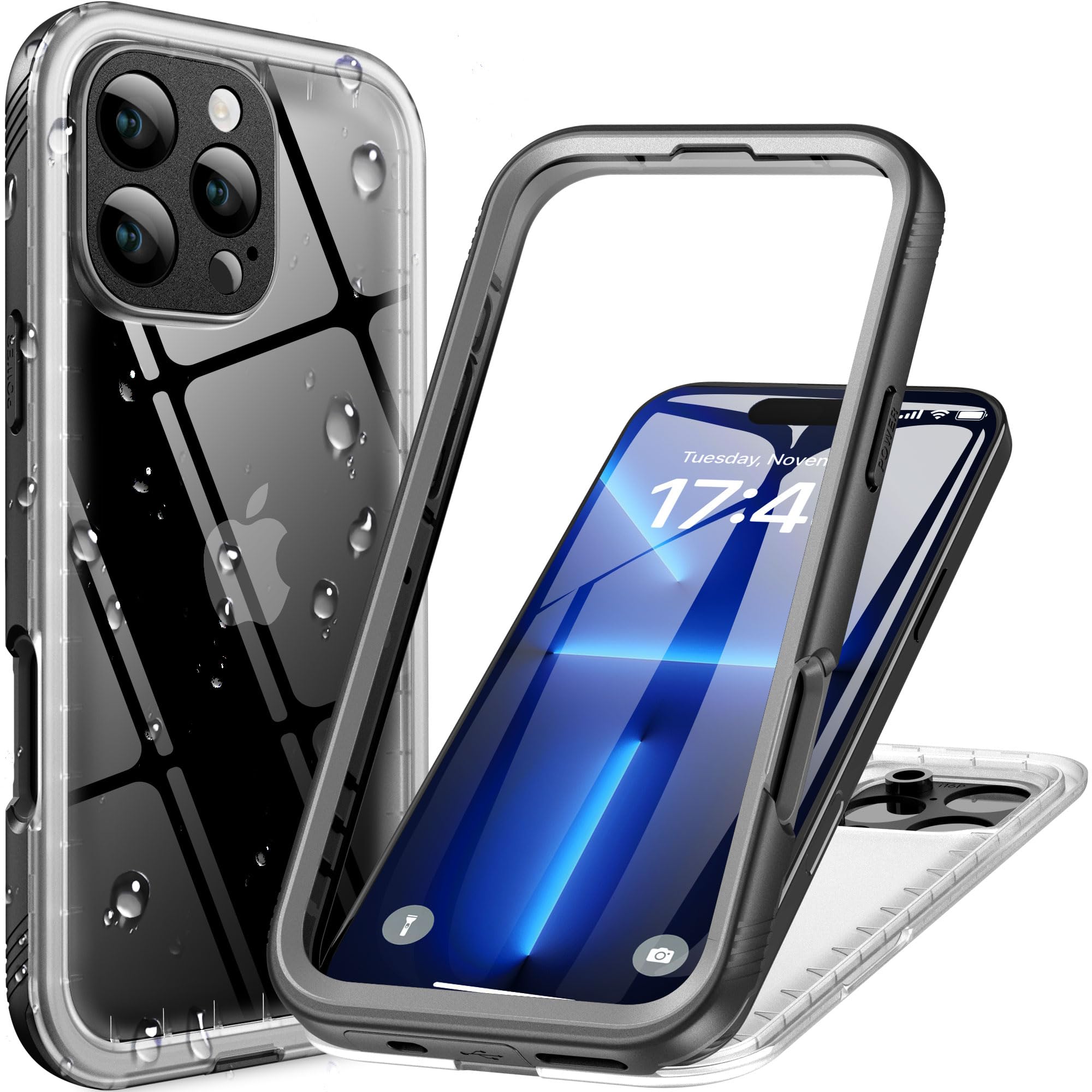 Hi-Shield Hologram Case ສຳລັບ iPhone 16 Plus
