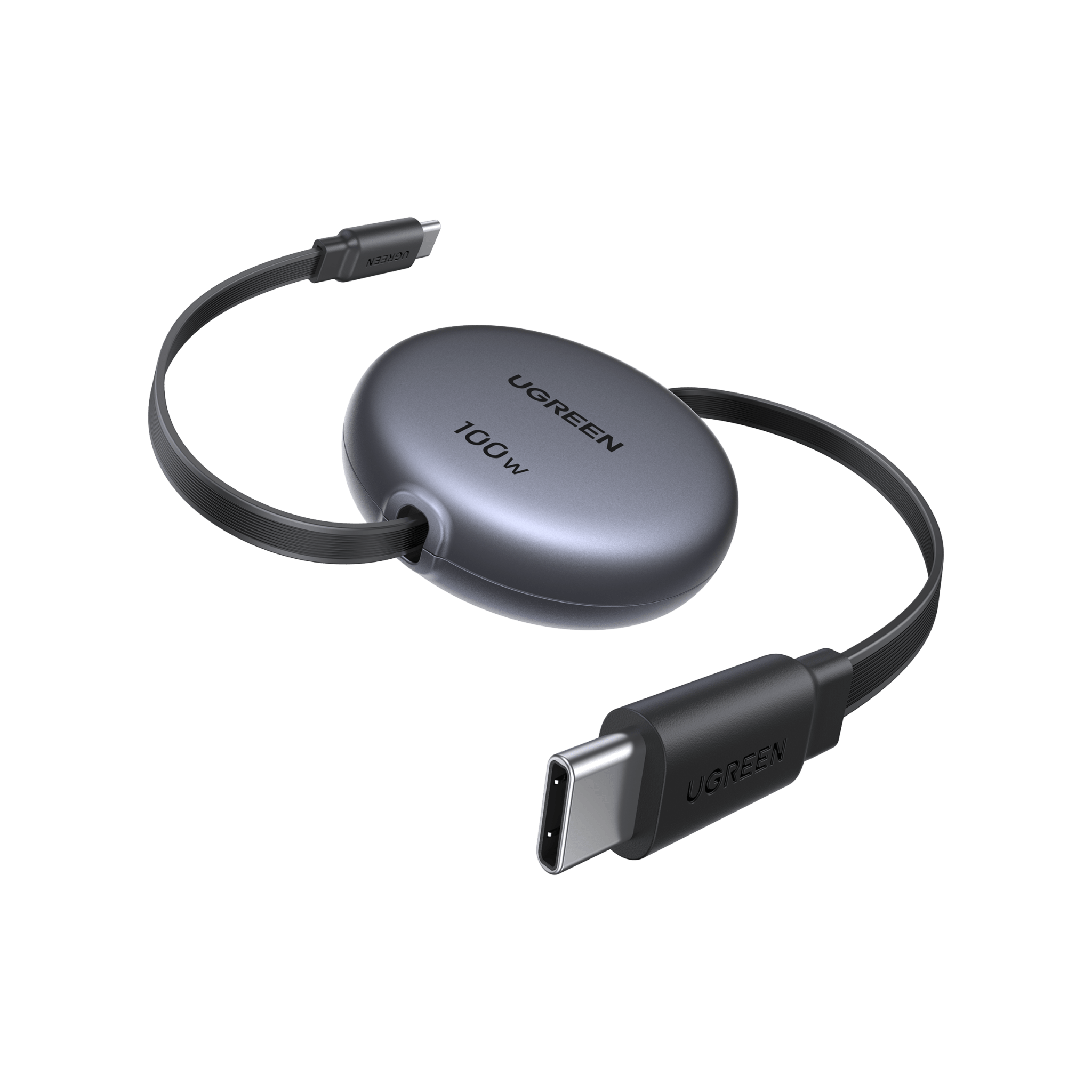 UGREEN Nexode 100W Charger with Retractable USB-C Cable