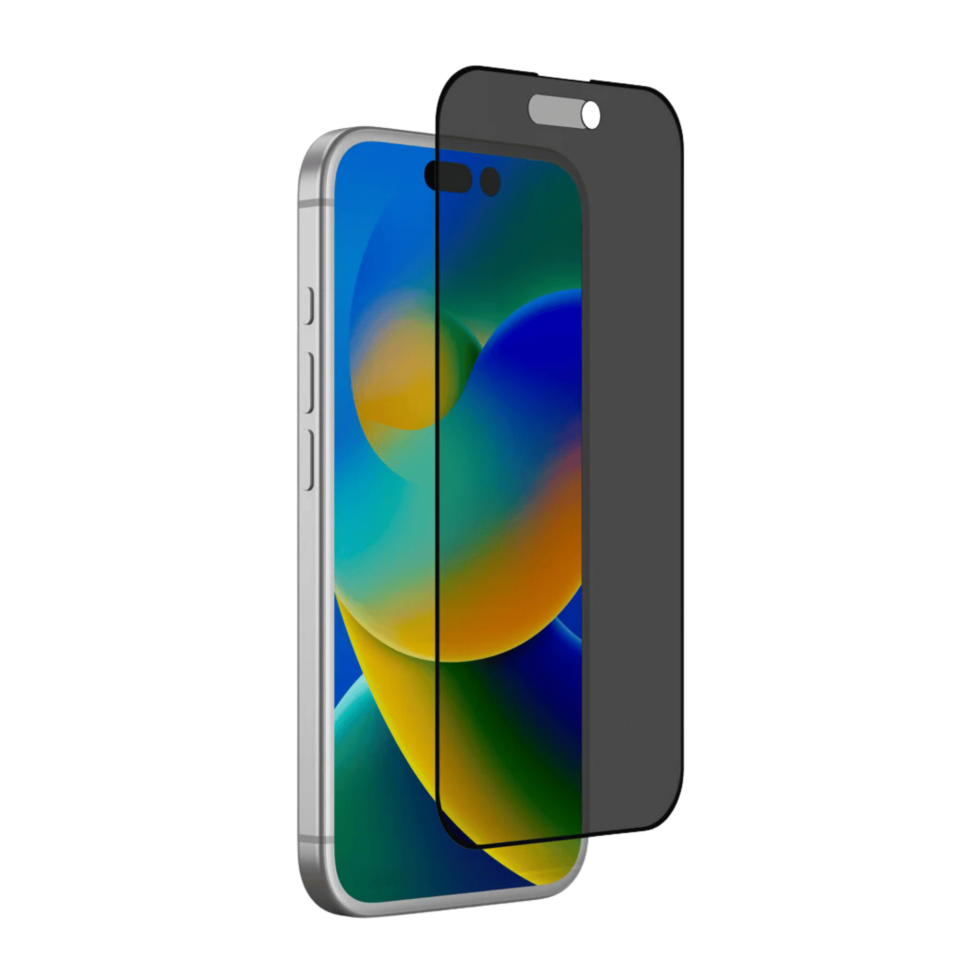Hi-Shield 3D Strong Max Tempered Glass ສຳລັບ iPhone 16 Pro 90 days Warranty