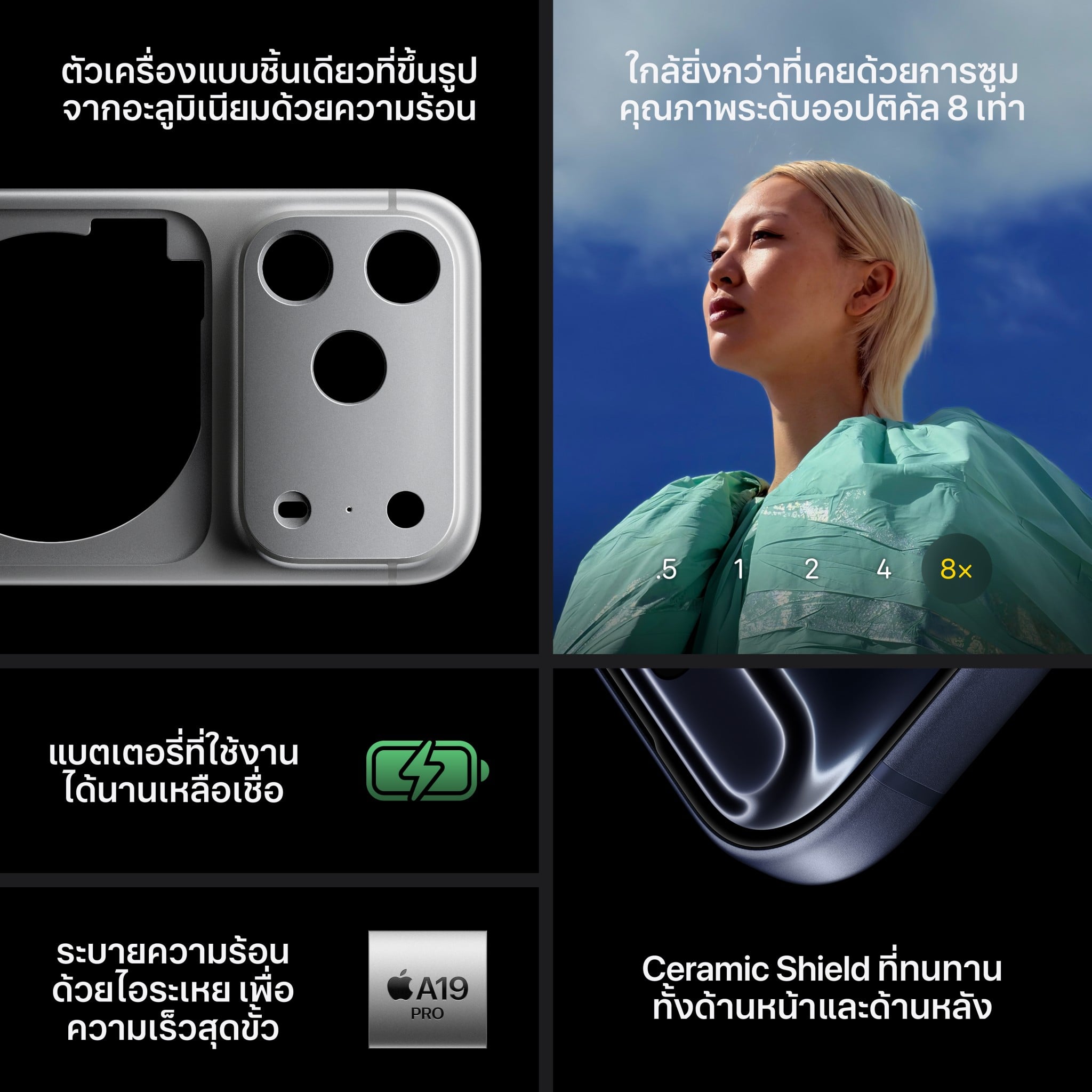 Ablemen FF Active ປົກປ້ອງເຕັມຈໍ ສຳລັບ iPhone 17 Pro