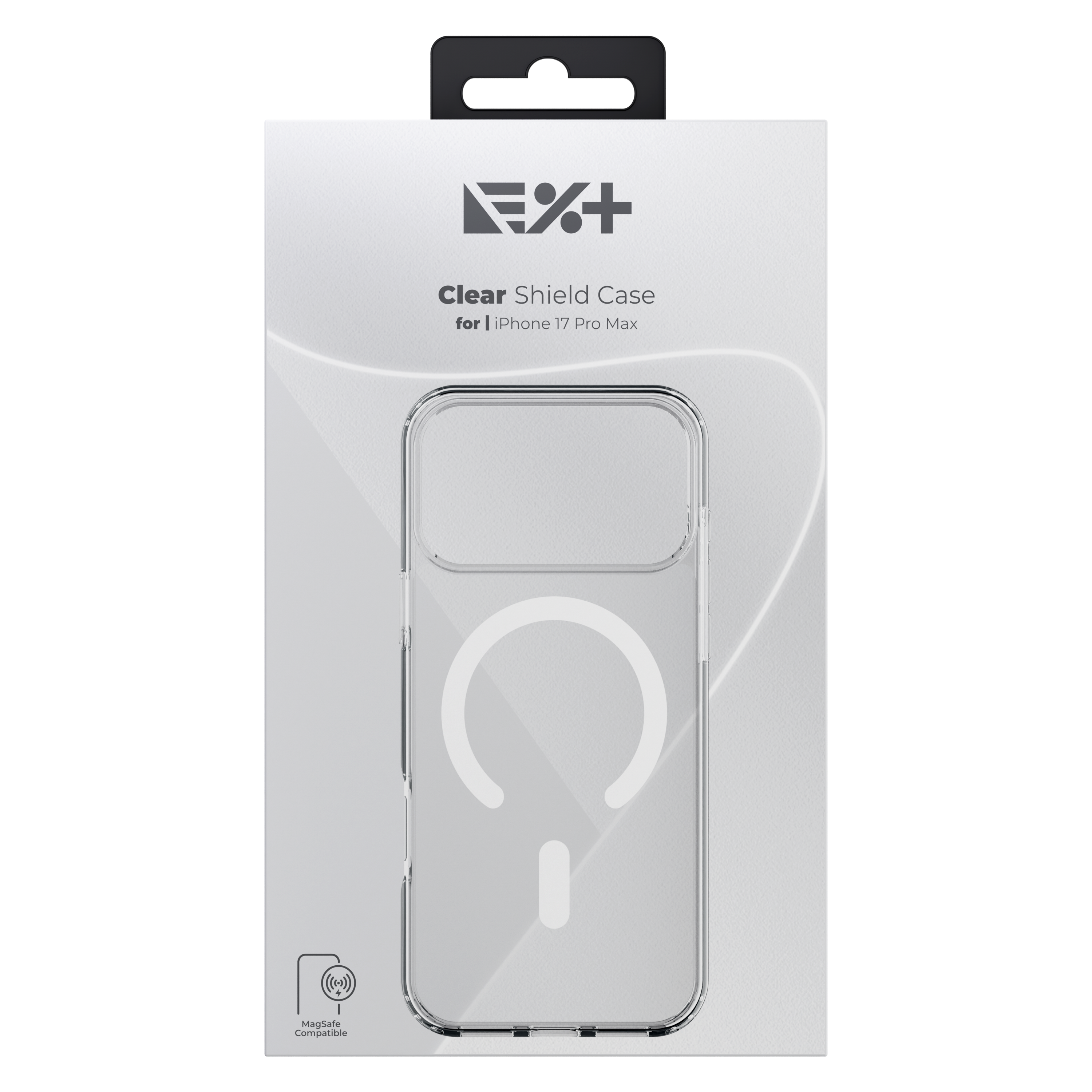 HI-SHIELD Case Magsafe Shield ເຄສແມ່ນເຫຼັກກັນກະທົບ ສຳລັບ iPhone 15 Pro Clear