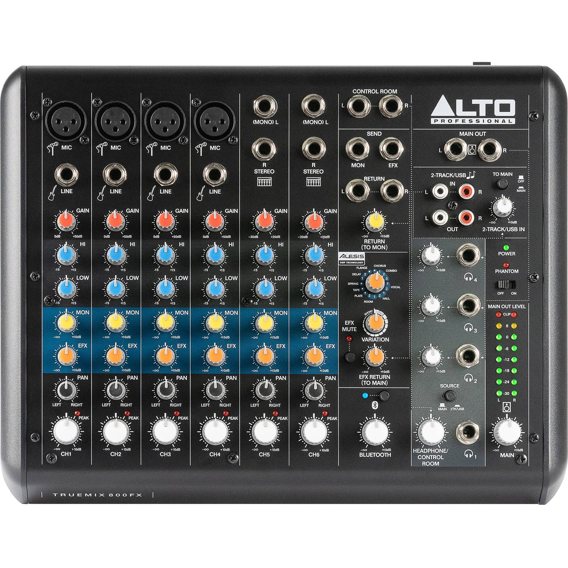 Pro Plus MG-800 Professional 8 Channels Power Mixer