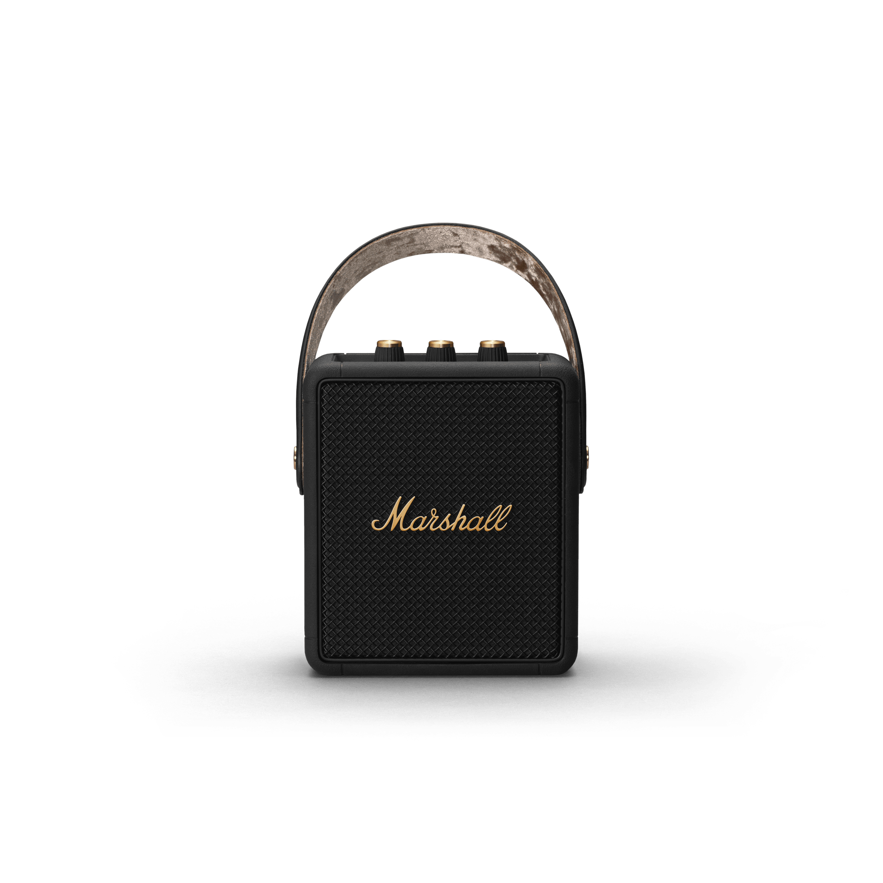 Marshall Stockwell II Portable Bluetooth Speaker and Brass
