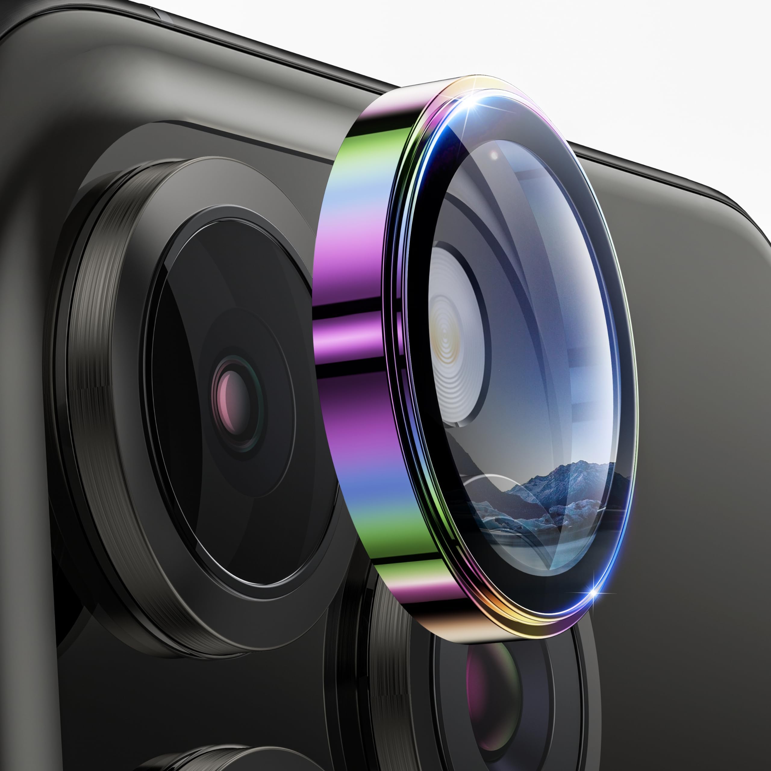 Hi-Shield One Piece Lens ສຳລັບ iPhone 15 Pro Max