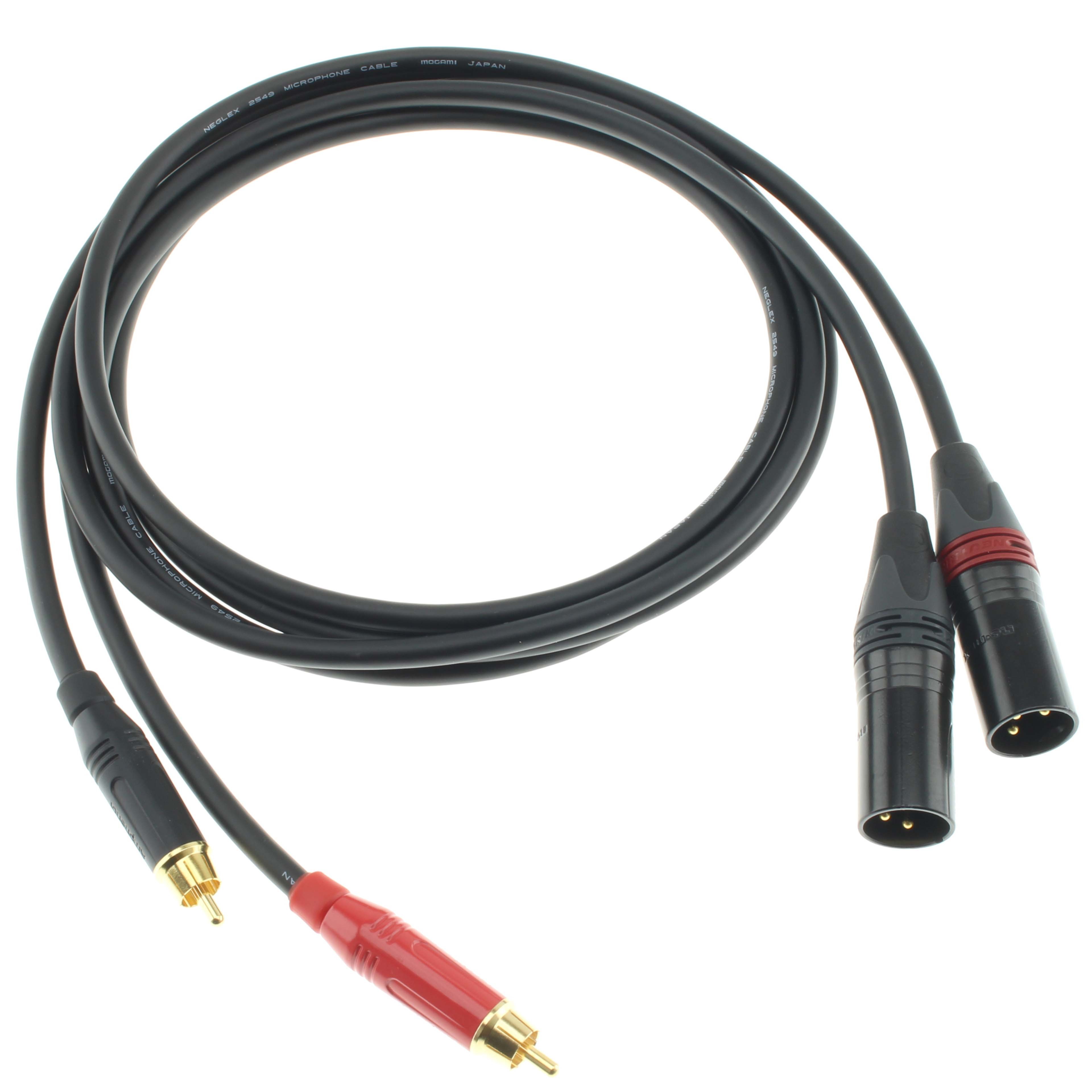 Proplus MITSUMI Extra Male XLR to Single RCA 3M 940R230