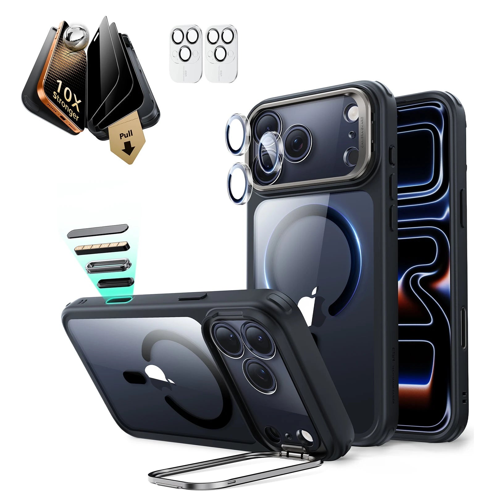 Focus FF TG Privacy Clear for iPhone 17 Pro Max