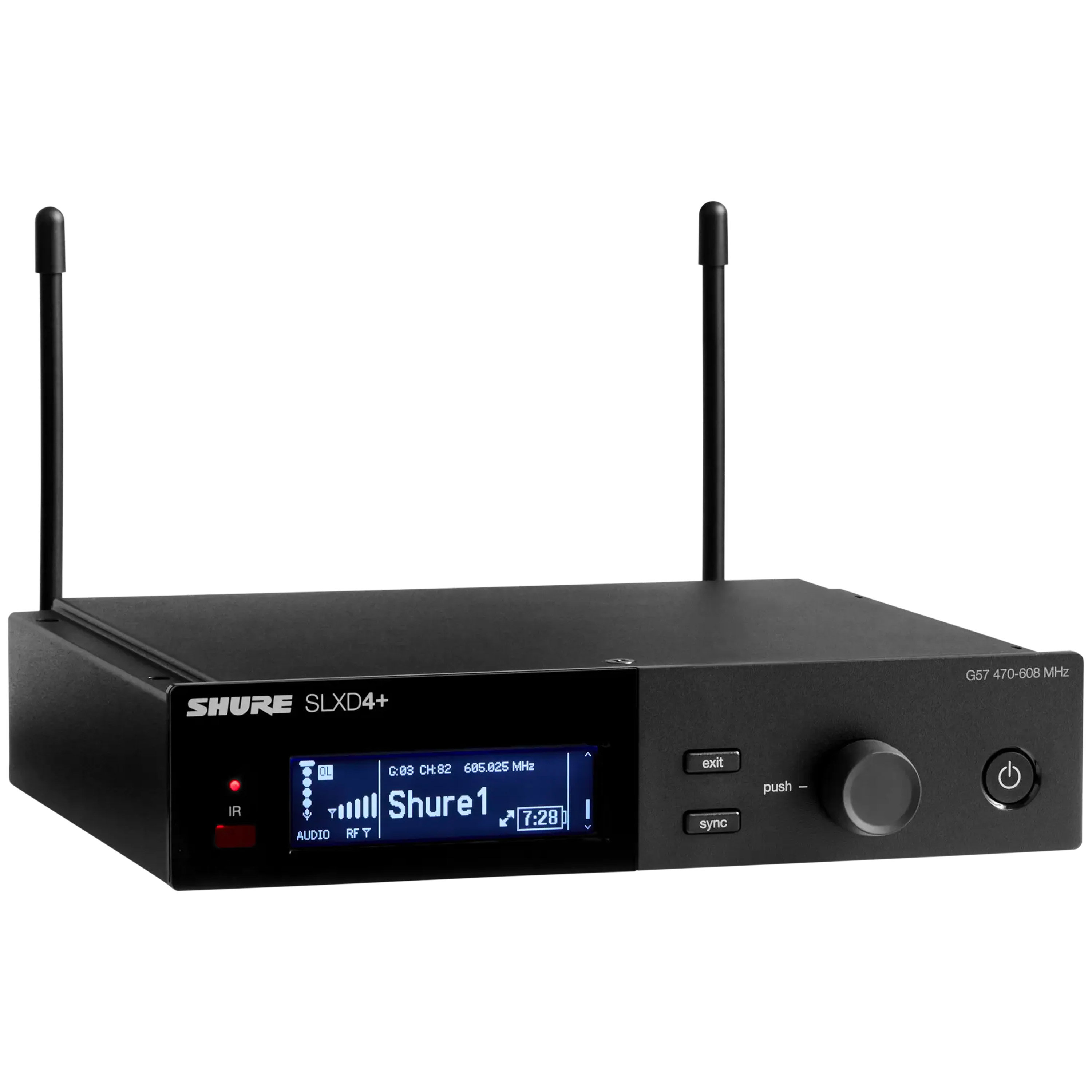 Shure SLXD4 Digital Wireless Receiver & Microphone