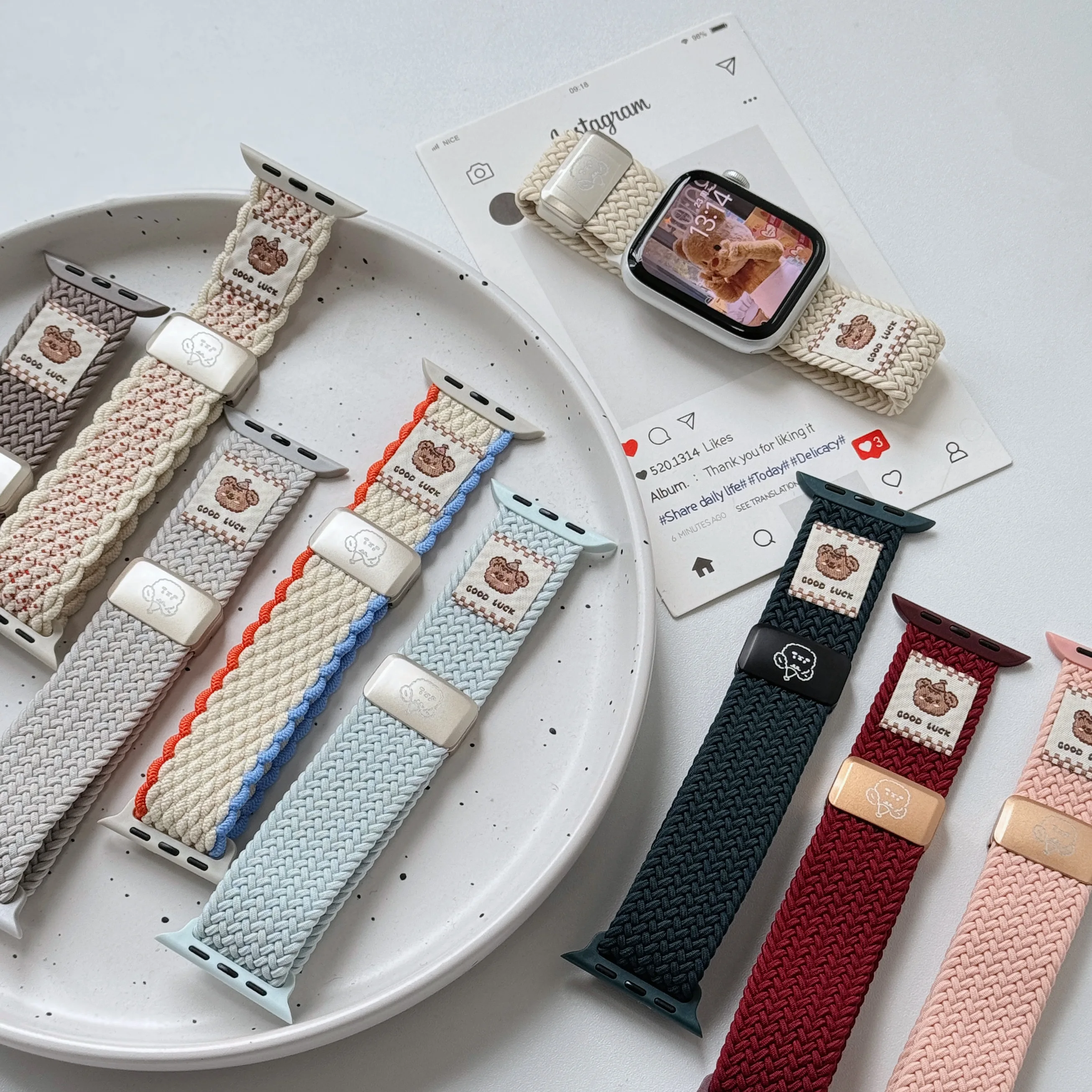 Uniq ສາຍ Apple Watch Strap Series 6 7 8 9 10 Ultra 44/45/46/49 mm STROVA STEEL