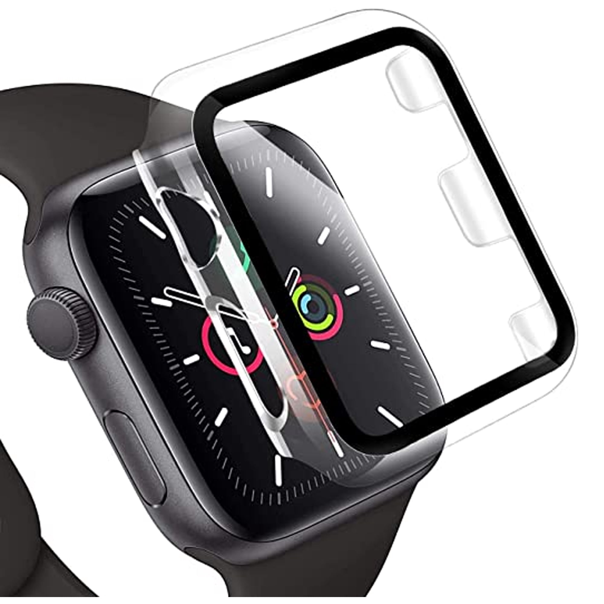 ຟີມກະຈົກກັນຮອຍ Hi-Shield ລຸ້ນ Watch 3D Acrylic Soft Glass – Apple Watch 45mm