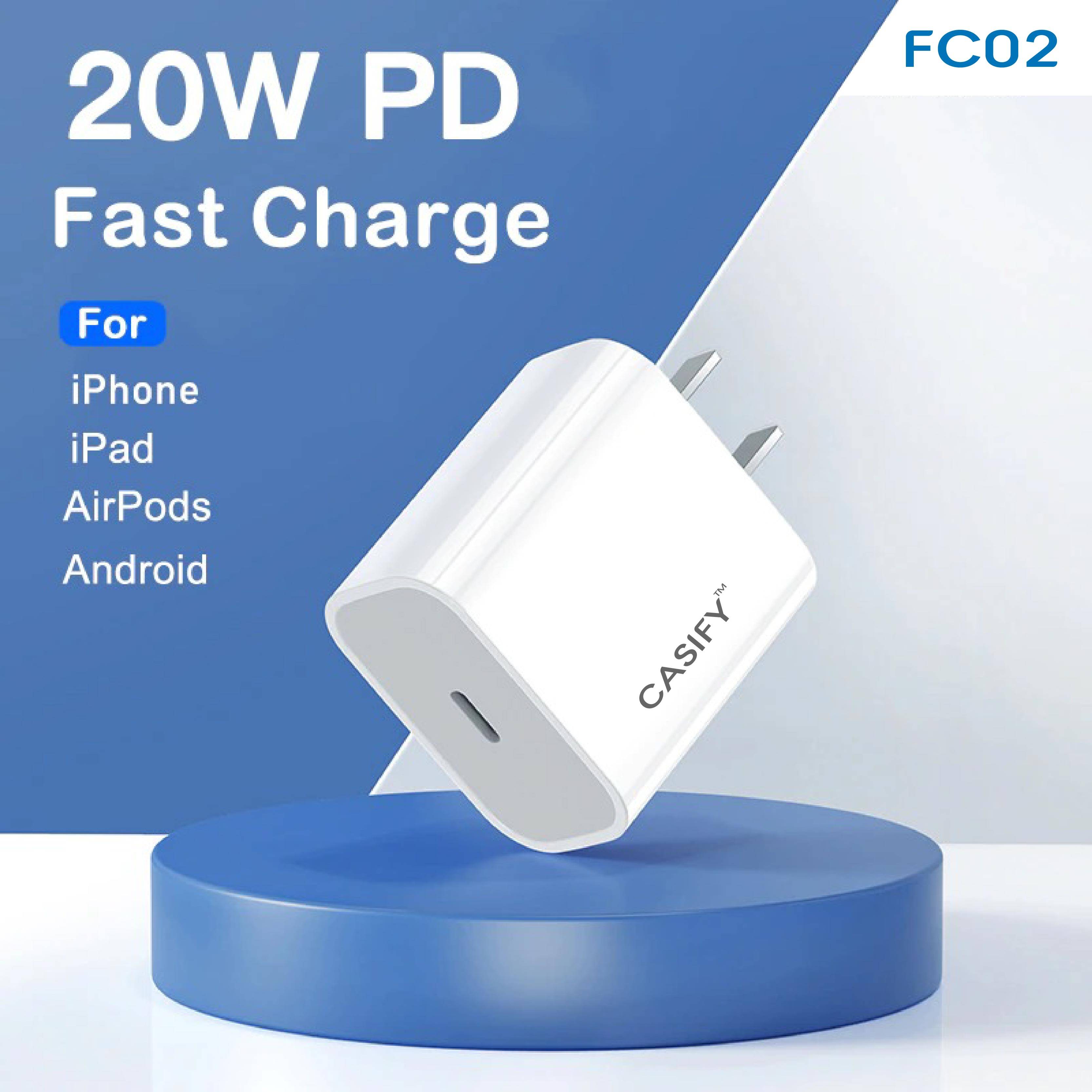 WHY Speed2 Wall Adapter 20W + Type-C WC-3261C