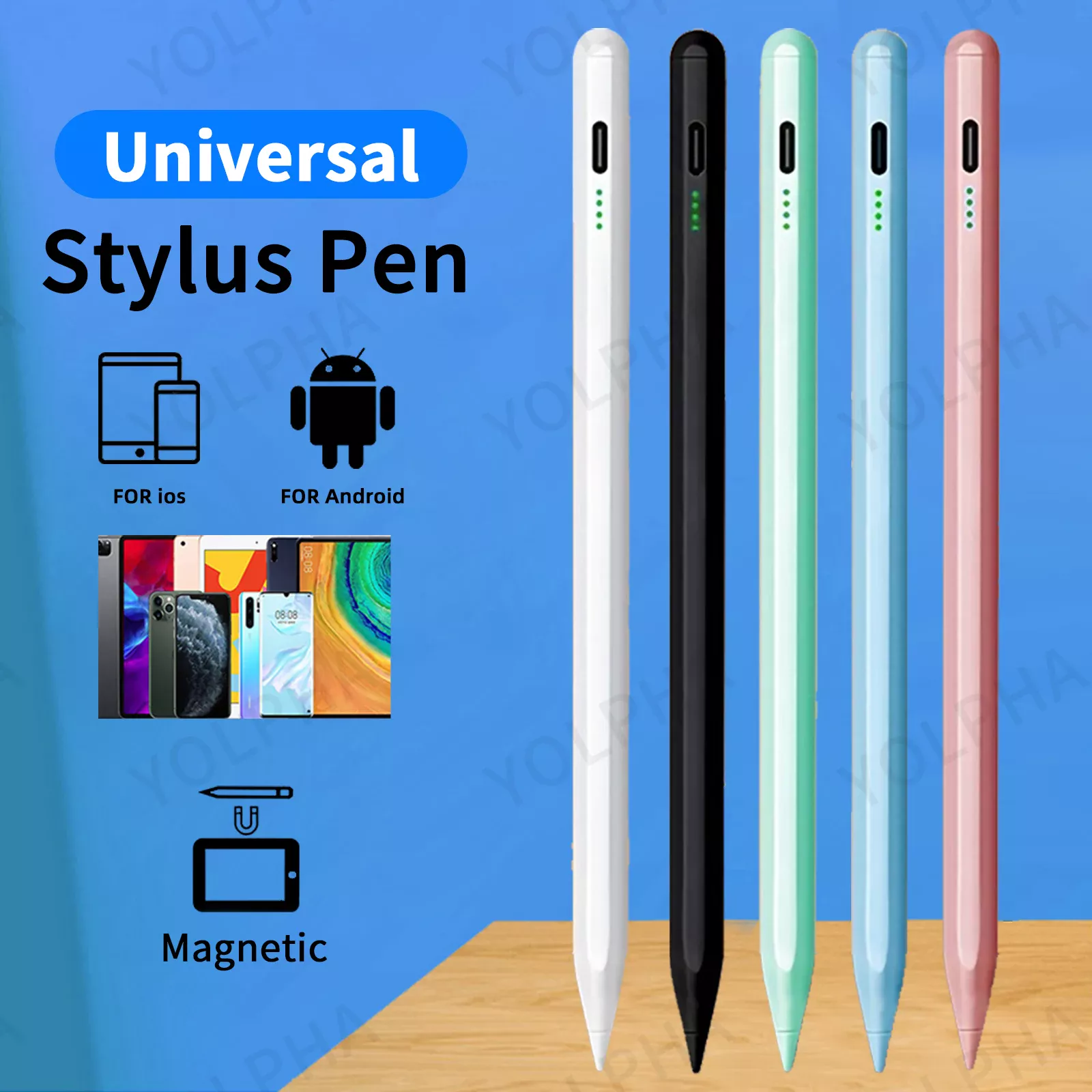 WHY Duo Pen Stylus Pen for iOS and Android TB-106